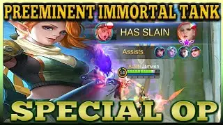 THE PREEMINENT IMMORTAL TANK IS HERE TO PROTECT YOU! LOLITA'S SPECIAL OP SKIN OF SEASON 16 | MLBB