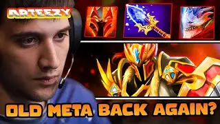 AGHANIM STILL VIABLE? - Arteezy Dragon Knight carry