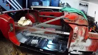 Triumph Spitfire Body Repair - Inner Sill Installation