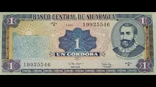 NICARAGUA   NIKARAGUA 1 C&Oacute;RDOBA 1995 Francisco Hern&aacute;ndez de C&oacute;rdoba BANKNOTES PAPER MONEY EDUCATION