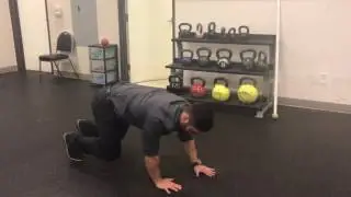 Core strength: Bear Crawl