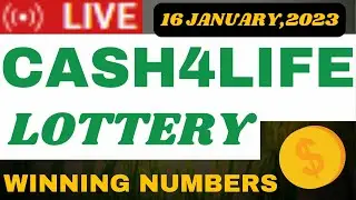 Cash4Life Drawing Lottery Results 16 Jan, 2023 - Cash Ball - Winning Numbers