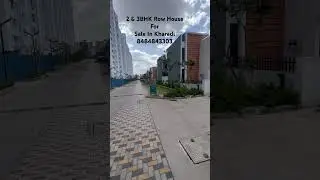 2 & 3BHK Row House | Sale In Kharadi | Gera Kharadi | World Of Joy 8484843303 #rowhouse #bungalow