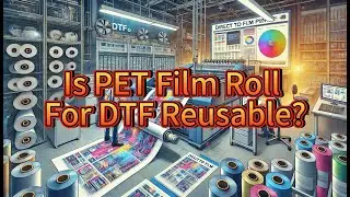 Is PET Film Roll For DTF Reusable? DTF Film Sheets 8.5 X 11 Factory, A3 DTF Film Manufacturer, China
