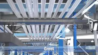 Creel in Polyester Staple Fiber Production Line