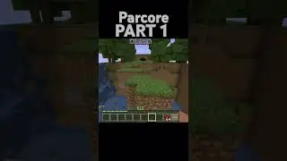 minecraft parcore part 1#minecraft #shorts #parcore