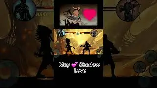 ❤️ May & Shadow Love ❤️ #shorts #edit #love #funk #shadowfight2 #may #shadow