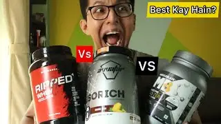 Muscleblaze IsoZERO vs Avvatar IsoRICH vs Nutrabox Ripped Isolate Whey Comparison || CORE FIT LAB