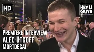Alec Utgoff (Alexei in Stranger Things 3) Interview - Mortdecai UK Premiere