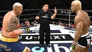 Mark Hunt vs Kevin Randleman FULL FIGHT | UFC Undisputed Forever AI Simulation Gameplay (CPU vs CPU)