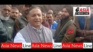 MLA Kalakote sunderbani Thakur Randhir Singh  protest Kalakote Rajouri Highway Block #breaking 