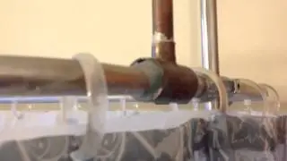Shower bar support