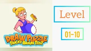 Draw Puzzle Game Level 1-10 || A Gaming