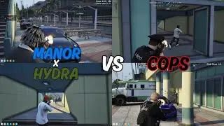Manor x Hydra vs Cops At a Bank Truck | Multi POV | NoPixel 4.0 GTA RP