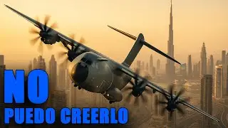 Volando en A400M por los Rascacielos de Dubai / Inolvidable!!!