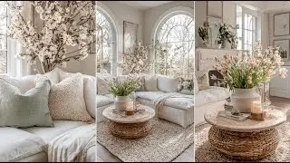 Spring French Farmhouse Tour: Simple Cottage Decor Ideas for a Cozy Home