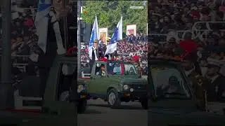 India: European Union Contingent Participates In Republic Day Parade | Subscribe to Firstpost | N18G