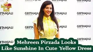 Mehreen Pirzada Looks Like Sunshine In Cute Yellow Dress