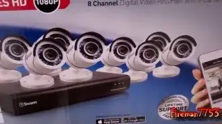 Installed a Swann Home Surveillance System