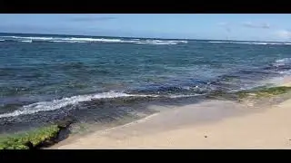 Mokuleia Army Beach is a Secret Beach on the North Shore of Oahu, Hawaii with spectacular views