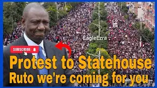 Gen Z's declares protest to Statehouse over Ruto term extension to 7yrs.kenya going Nepal way
