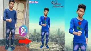 Picsart rose day editing valentine's day editing tutorial