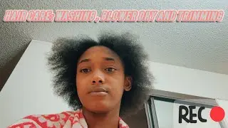 My Hair Care: Washing, Blower Dry And Trimming 