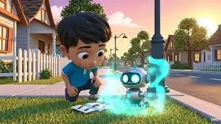 The Robot That Spoke Hello 🤖 | Learn Python for Kids