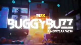 Buggy Buzz - A Newyear wish ! | TMEFX | BuggBot | Happy Newyear #vfx #cgi #newyear #2024