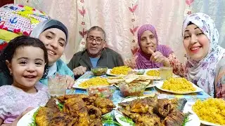 تحدي اكل على سفرة الاسماك سردين ومكرونة مع رز وكلمتين قالتهم للناس اللي تغلط عليها حاولت تستفزني لكن