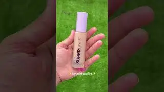 Nykaa SuperLight Serum Infused Skin Tint✨️#swatches #nykaa #makeupshorts #shorts #youtubeshorts
