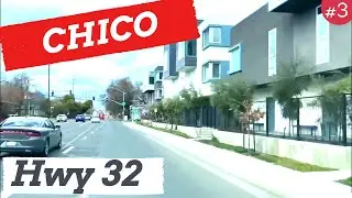 Chico California - Driving Touring Video - High Way 32