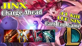 [LOL] Jinx Finishing the Job with secret OP Braum item build | Jegant Drago