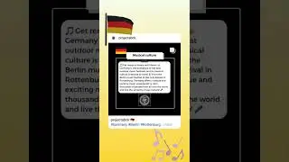 🇩🇪 Musical Culture/Musikkultur