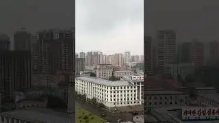 A Rare View of Kim Il Sung University from the Arch of Triumph | Pyongyang, North Korea