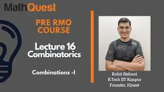 Combinations | Pre RMO Series 2020 | Lecture 16