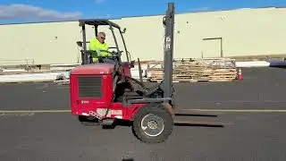 2014 Moffett M55 Truck Mounted Forklift
