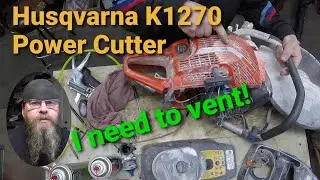 Тестирование вентиляции бака Husqvarna K1270
