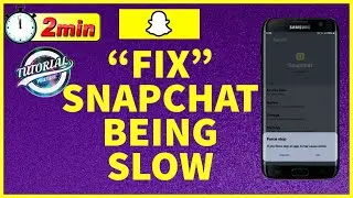 How to Fix Snapchat Being Slow on Android || Snapchat Slow Issue || 2022
