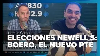 BOERO ES EL NUEVO PRESIDENTE DE NEWELL´S - HERNÁN CABRERA