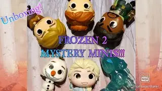 Unboxing Frozen 2 Funko mystery minis!!
