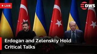 LIVE: Erdogan & Zelenskiy Meet in Ankara to Revive Peace Talks on Ukraine War | DWS News | AC14