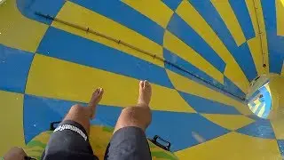 Dangerous Funnel Water Slide at Funcity Wunder Water