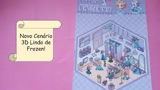 3D Stickers: Novo Cenário 3D de Frozen!