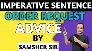 Imperative sentences#order#request#advice#Viral video#translation#don't#khan sir#yt video#tense