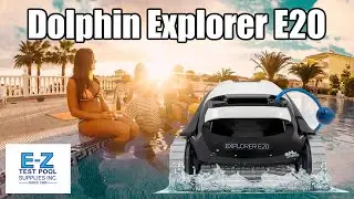 Maytronics Dolphin Explorer E20 Performance Inground Pool Cleaner, 99996148-XP