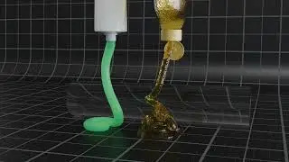 Blender flip fluids mixed viscosity test
