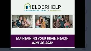 Maintaining Your Brain Health
