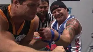Arm Wars | Armwrestling | Logsdon US v Haugland NOR | Left