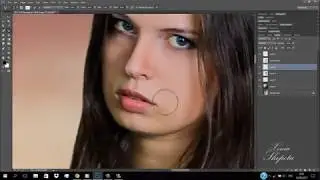 High-speed processing in photoshop CC Обработка фотошоп CC